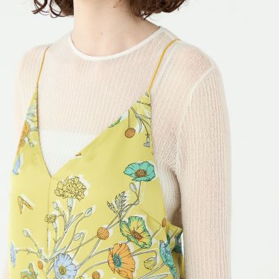 【別注】ｍａｎｉｐｕｒｉ　ｆｏｒ　Ｂａｌｌｓｅｙ　Ｃｏｌｌａｇｅ　Ｂｌｏｏｍ　キャミソールワンピース