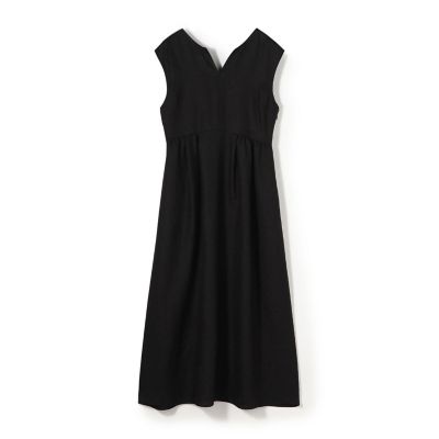 【予約商品７月中旬以降順次お届け】ライトクリアスラブ　バックリボンワンピース