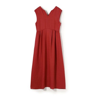maison TOMORROWLAND/メゾン トゥモローランド 【予約商品７月中旬以降順次お届け】ライトクリアスラブ　バックリボンワンピース