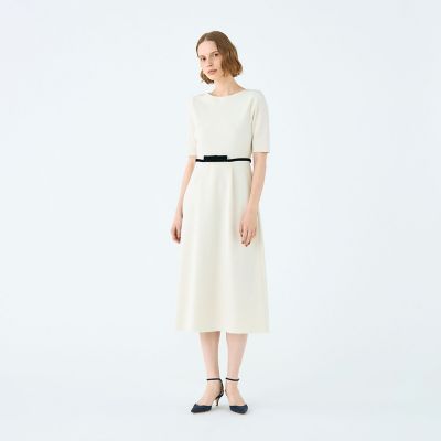 ミラノリブ ハイウエストワンピース | maison TOMORROWLAND/メゾン