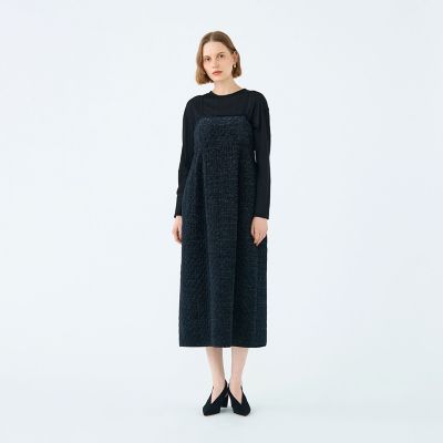 bubbles♡キルティングベロアワンピース BUBBLESキルティングベロアワンピース （BUBBLES】キルティング