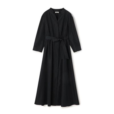 ＜maison TOMORROWLAND＞プリーツコンビ　シャツワンピース