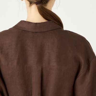 タンドゥルリネン Aラインスキッパーワンピース | maison