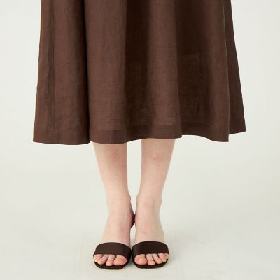 タンドゥルリネン Aラインスキッパーワンピース | maison