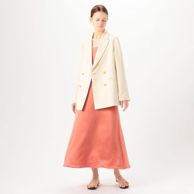ビスコリーノリネン ダブルブレストジャケット | maison