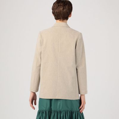 美品✨23区 大きいサイズコットンリネン ストレッチダブルブレスト ジャケット ストレッチダブルブレストジャケット｜FURRY、REYELL公式通販
