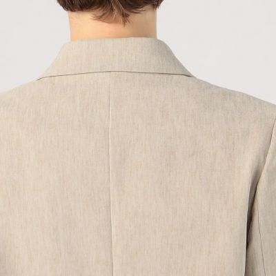 ツイルリネンストレッチ ダブルブレストジャケット | maison