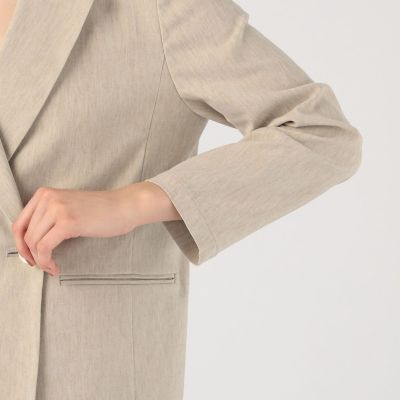 ☆ほぼ未使用☆ボールジィ ツイルリネンストレッチ ダブルブレスト