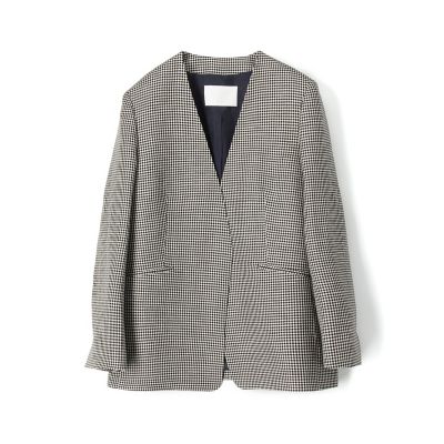 ＤＯＲＭＥＵＩＬ×Ｂａｌｌｓｅｙ　リネンウール　ノーカラージャケット