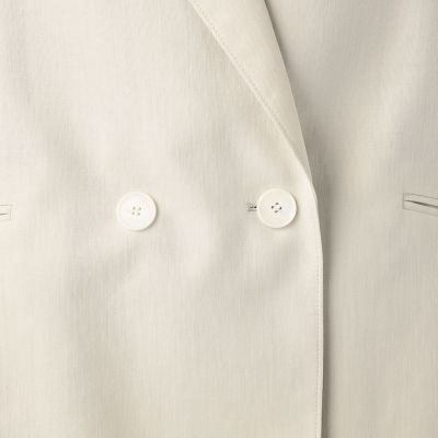 ライトカルゼ ダブルブレストジャケット | maison TOMORROWLAND