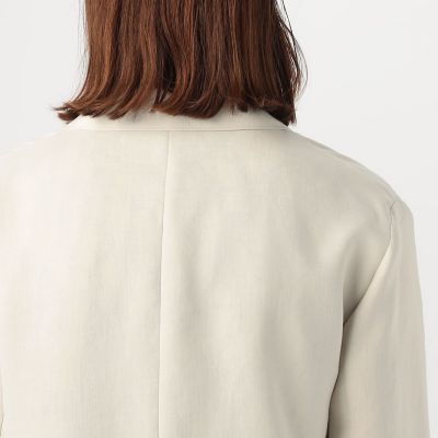 【新品】トゥモローランド・ライトカルゼ ダブルブレストジャケット ライトカルゼ ダブルブレストジャケット | maison TOMORROWLAND