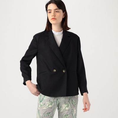 ライトカルゼ ダブルブレストジャケット | maison TOMORROWLAND
