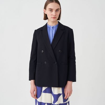 プレシャスモック　ダブルブレストジャケット