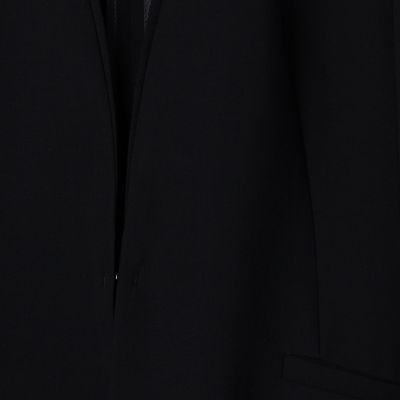 コンフォートストレッチツイル　ノーカラージャケット