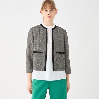 カラミ ノーカラージャケット | maison TOMORROWLAND/メゾン