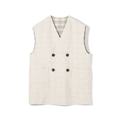 プレーンダブルフェイス リバーシブルジレ | maison TOMORROWLAND