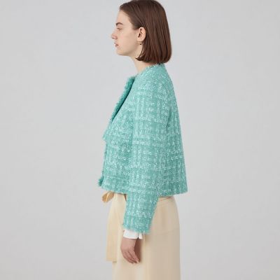 Ｊａｄｅ　ｖｉｎｅ　クルーネックジャケット