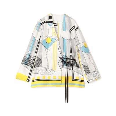 ＜maison TOMORROWLAND＞【別注】ｍａｎｉｐｕｒｉ　ｆｏｒ　Ｂａｌｌｓｅｙ　Ｃｏｃｋｔａｉｌ　カシュクールジャケット