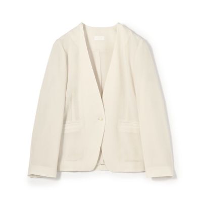 ＜maison TOMORROWLAND＞ドライメッシュストレッチ　Ｖカラー１Ｂジャケット