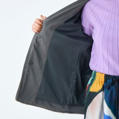 スムースファー Vカラージャコット | maison TOMORROWLAND/メゾン