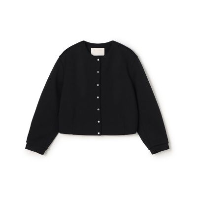 トゥモローランド ミラノリブニットブルゾン TOMORROWLAND tricot ハイランドウール