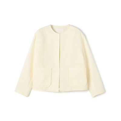 ＜maison TOMORROWLAND＞【予約商品２月中旬以降順次お届け】アラベスクジャカード　クルーネックジャケット