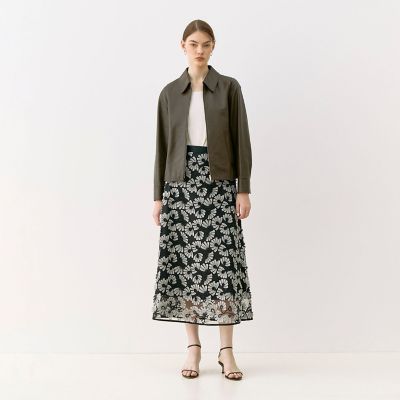 店舗限定】シープナッパ ジップアップブルゾン | maison TOMORROWLAND 