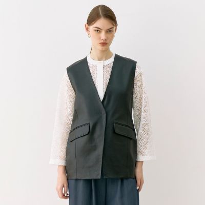 店舗限定】シープナッパ コクーンジレ | maison TOMORROWLAND/メゾン