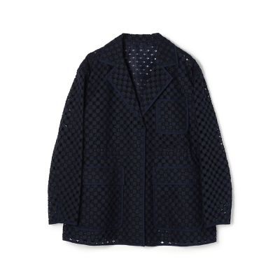 ＜maison TOMORROWLAND＞【予約商品３月下旬以降順次お届け】コモンフラワーエンブロイダリー　ミドルブルゾンジャケット