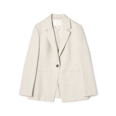 ＜maison TOMORROWLAND＞【予約商品４月上旬以降順次お届け】ミックススラブストレッチ　１Ｂテーラードジャケット