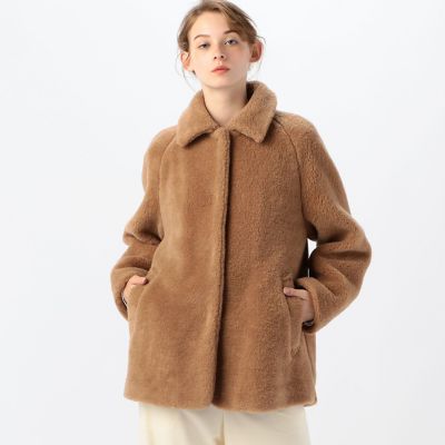 Ballsey ウールボア ステンカラーコート Tomorrowland | thelofttown.com