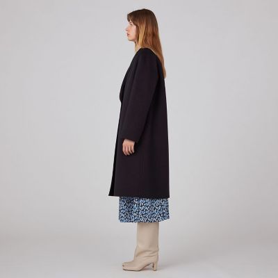 極美品✨セオリー　リバーコート　ウール　カシミヤ　アイボリー　近年モデル ウールカシミヤリバー チェスターコート | maison TOMORROWLAND
