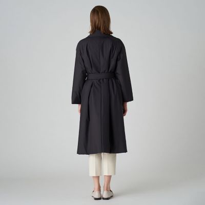 パデットタフタ ベルテッドコート | maison TOMORROWLAND/メゾン