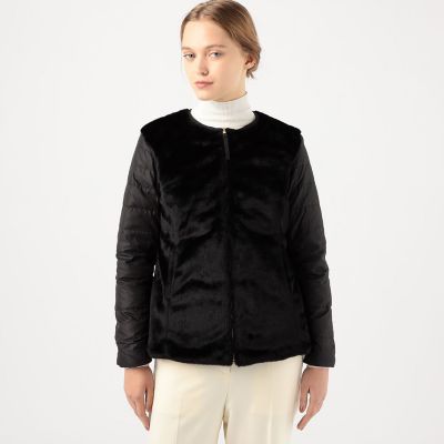 エコファーダウン リバーシブルブルゾン | maison TOMORROWLAND