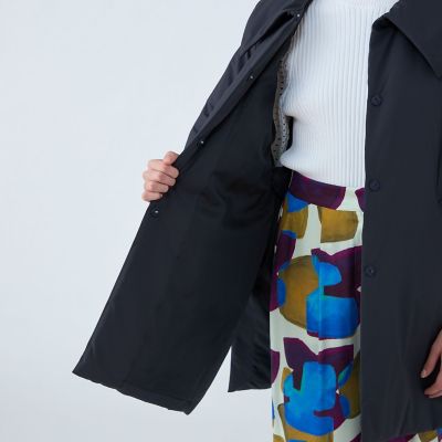 パデットツイル ベルテッドポンチョ | maison TOMORROWLAND/メゾン