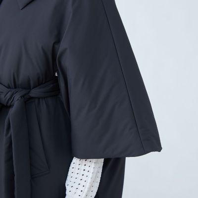 パデットツイル ベルテッドポンチョ | maison TOMORROWLAND/メゾン