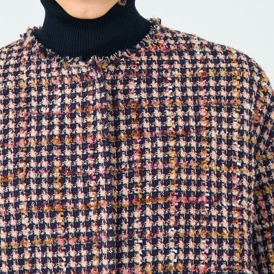 美品❗️ミンクヤーンニットジャケットコート KLATTERMUSEN クレッタルムーセン ローク 2.0 フーディ メンズ