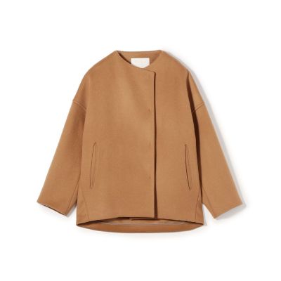 アルアバイル　ルルウィルビー モヘアシャギーステンカラーショートコート モヘア】】シャギーステンカラーショートコート | allureville