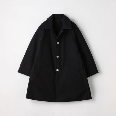 リバーシブルハーフコート パデットリバーキルティング リバーシブルハーフコート | maison