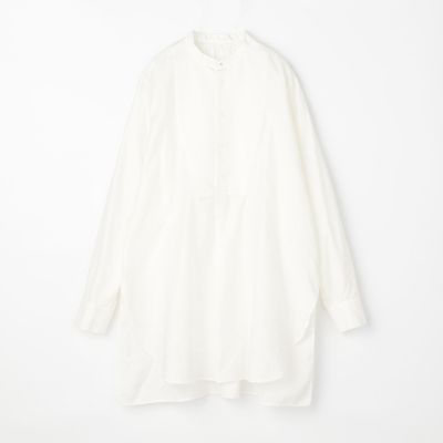 コットンモールスキン　チュニックシャツ