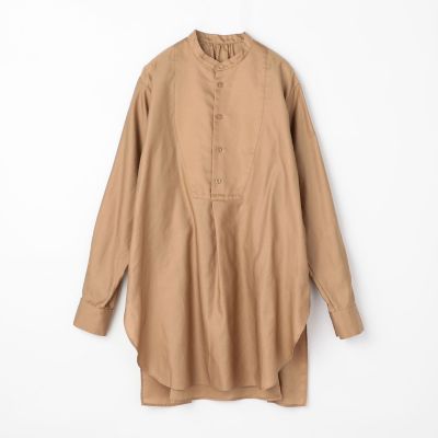 コットンモールスキン　チュニックシャツ