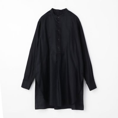コットンモールスキン　チュニックシャツ