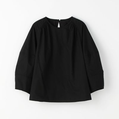 【ＷＥＢ限定】コットンシルクローン　ボリュームスリーブブラウス