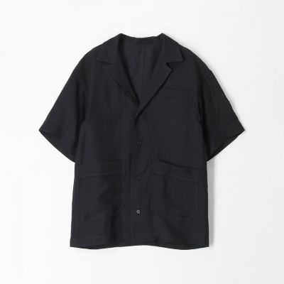 ハイブリッドツイル　ハーフスリーブシャツ
