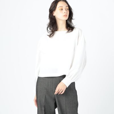バウンスタイプライター　ボリュームスリーブブラウス