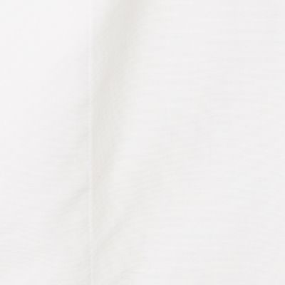 コットンブロード　フリルカラーブラウス