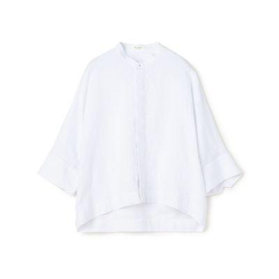リネンシャイニング ハーフスリーブシャツ | maison