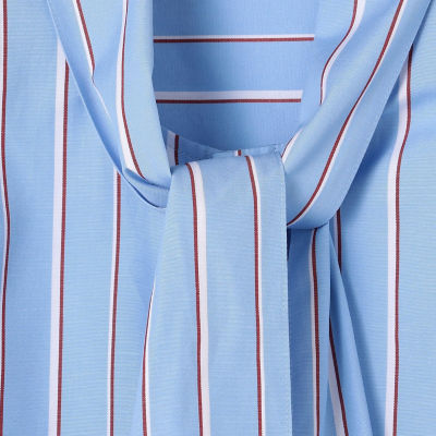 ファインブロード ボウタイブラウス | maison TOMORROWLAND/メゾン