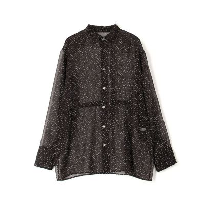 ＜maison TOMORROWLAND＞タイニースタープリント　ウエストシェイプシャツ