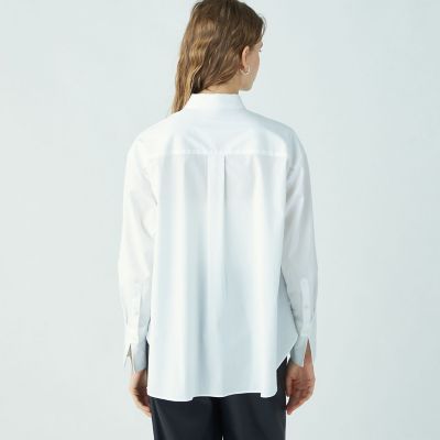 【MACPHEE】コットンブロード レギュラーカラーシャツ コットンブロード レギュラーカラーシャツ｜トゥモローランド